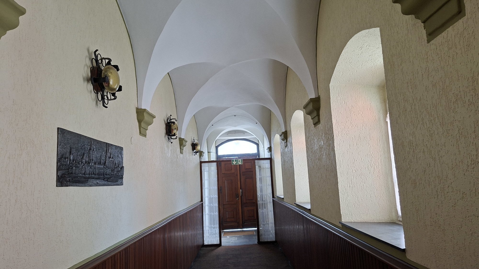 Groin vault in the Franziskaner Hotel
